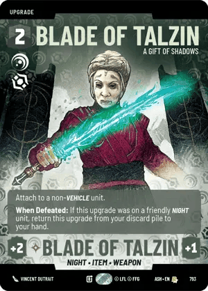 793 Blade of Talzin - A Gift of Shadows (Prestige)