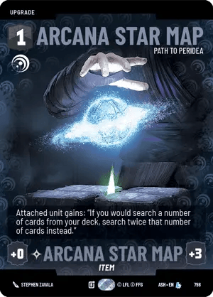 798 Arcana Star Map - Path to Peridea (Prestige)