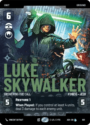 801 Luke Skywalker - Answering the Call (Prestige)