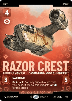 805 Razor Crest - Outfitted Armament (Prestige)