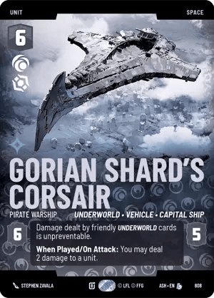 808 Gorian Shard's Corsair - Pirate Warship (Prestige)