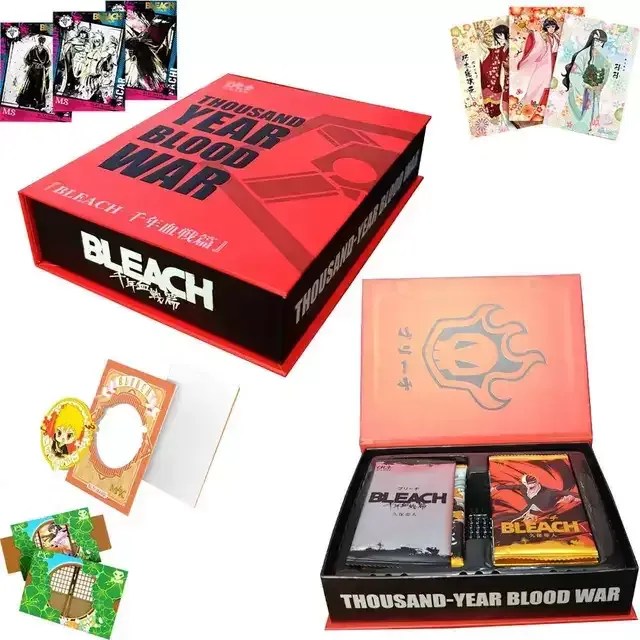 Bleach Thousand Year Blood War Collection Card Book Box Display
