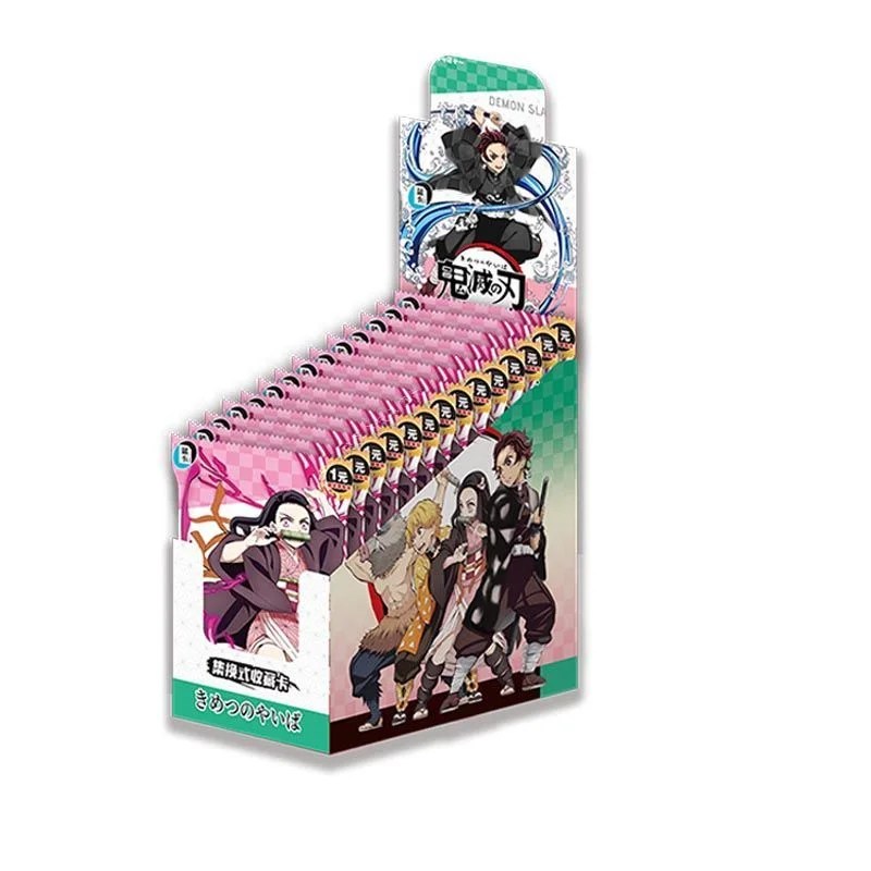 Blue Card Demon Slayer TCG Thick Card Collection Box Tanjirou Nezuko