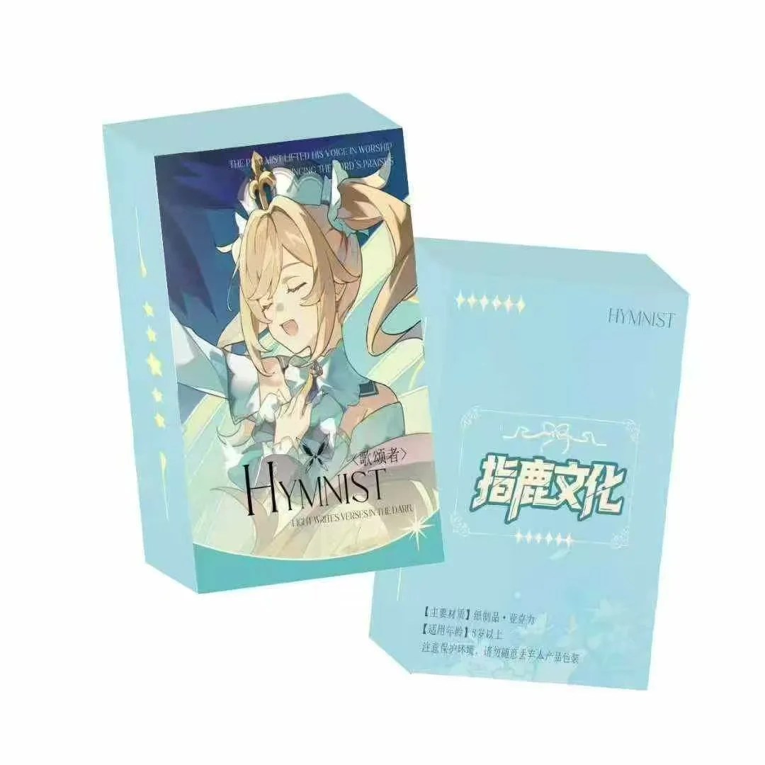 ZhiLu Culture HYMNIST Acrylic Collection Card Genshin Impact Barbara