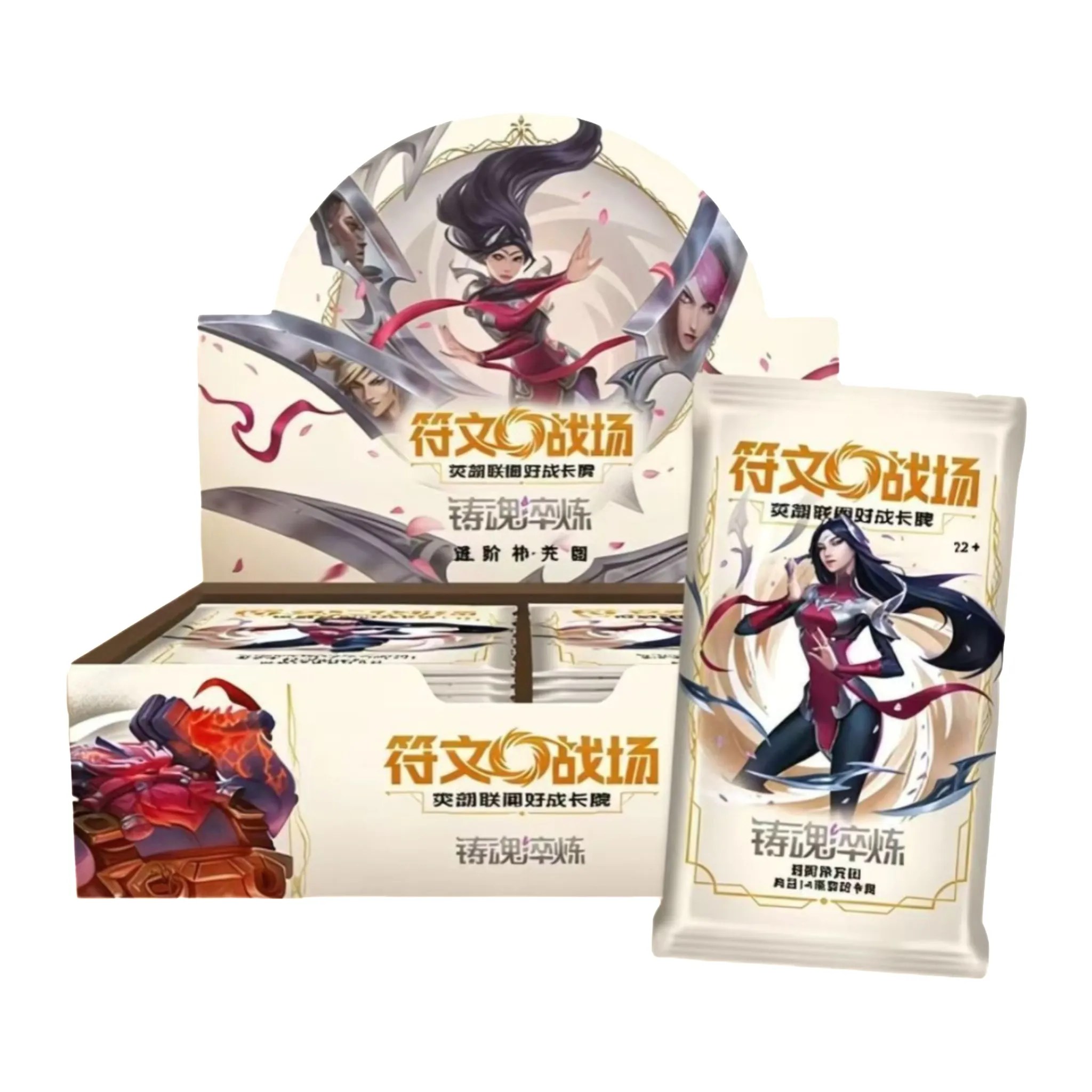 Shining Soul Riftbound: League of Legends Trading Card Game Forging And Tempering Refill Pack Collection Card Jumbo Box