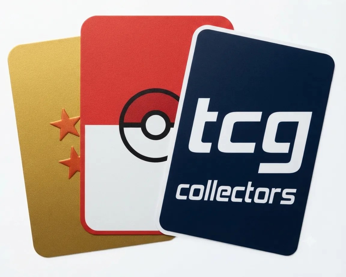 Premium collectible trading card game booster packs and rare singles showcase