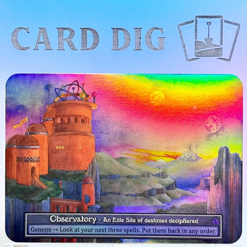 Observatory Elite Card Dig - Premium Dark Picture Gallery - Retina