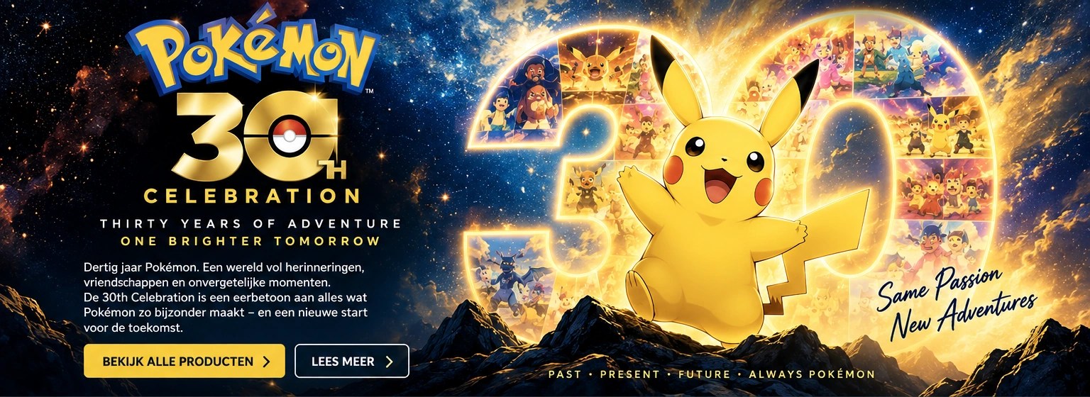 Pokémon 30th Celebration - Thirty years of adventure