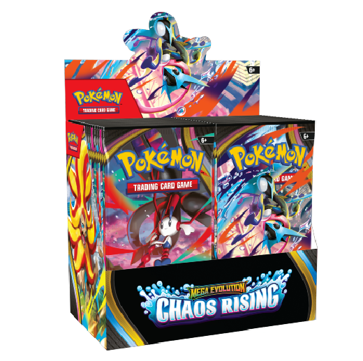 Pokémon TCG: Mega Evolution Chaos Rising Booster Box