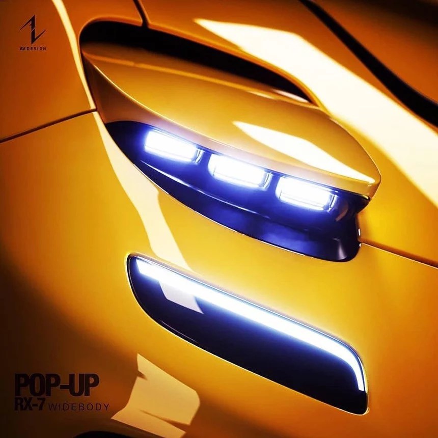 마쯔다 RX-7 와이드바디 튜닝 사진 5