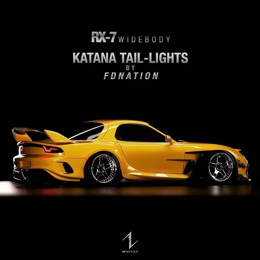 마쯔다 RX-7 와이드바디 튜닝 사진 11