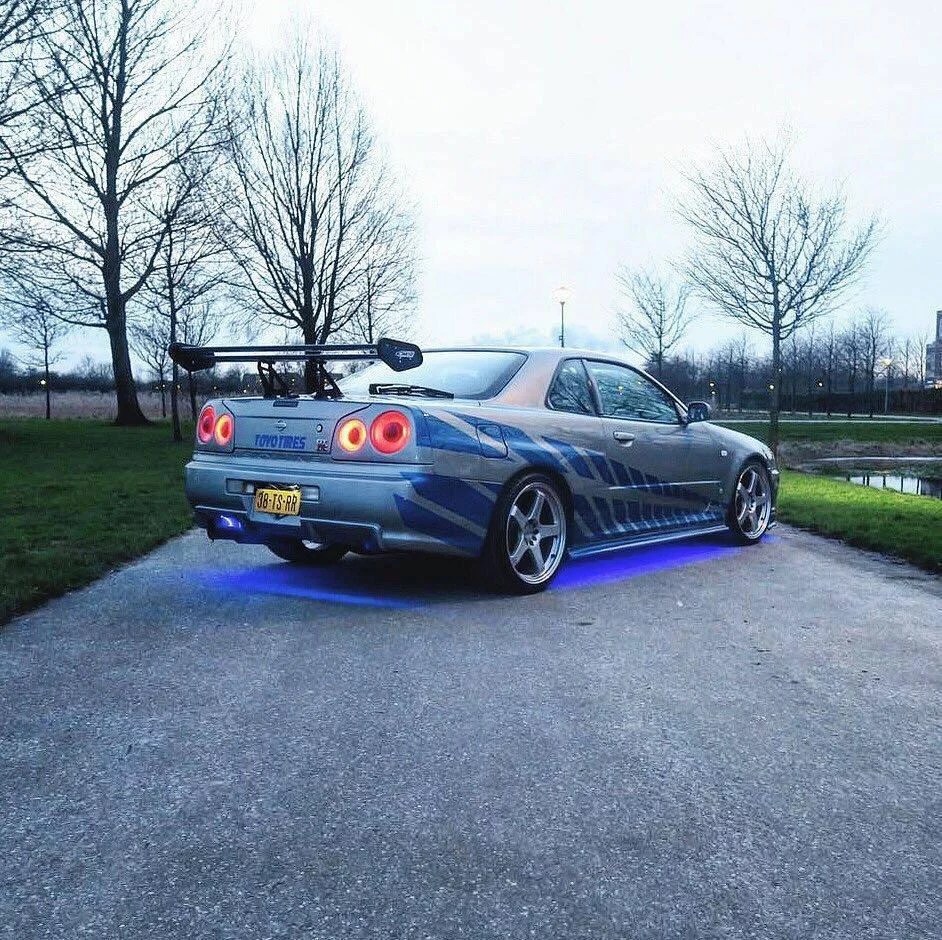 닛산 스카이라인 GT-R R34 분노의 질주 룩 튜닝 사진 8