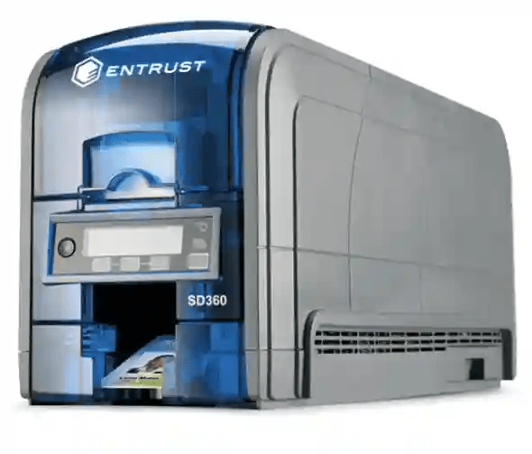 Entrust SD360 Automatic Dual Sided Id Card Printer