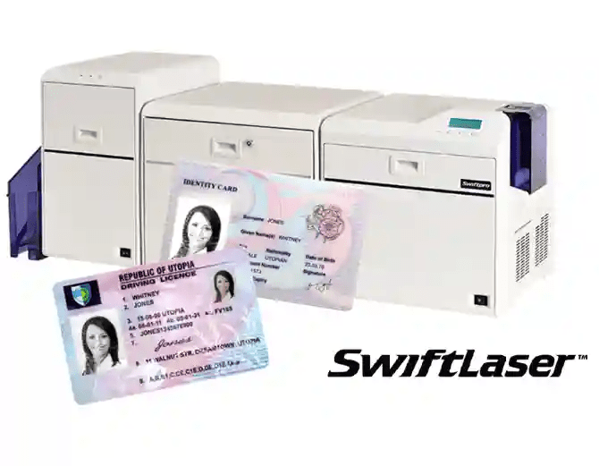 SwiftLaser - ideal printer solution for your government to citizen ID programs