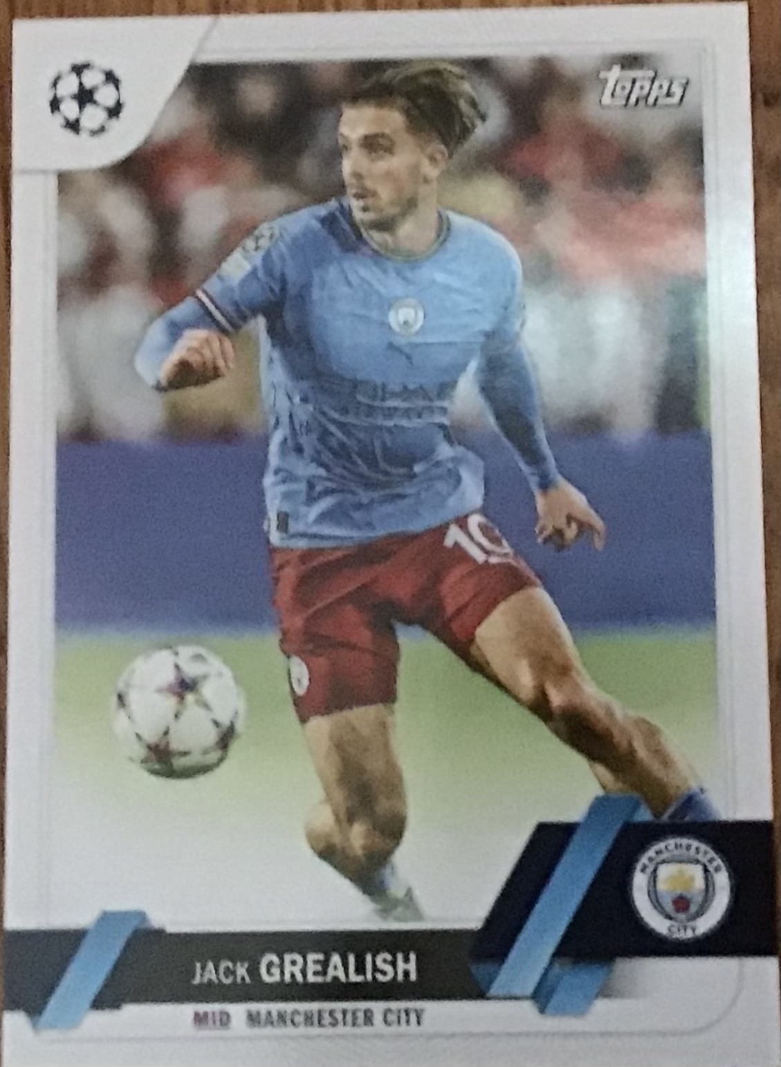 Jack Grealish 2023 Topps UCL #142