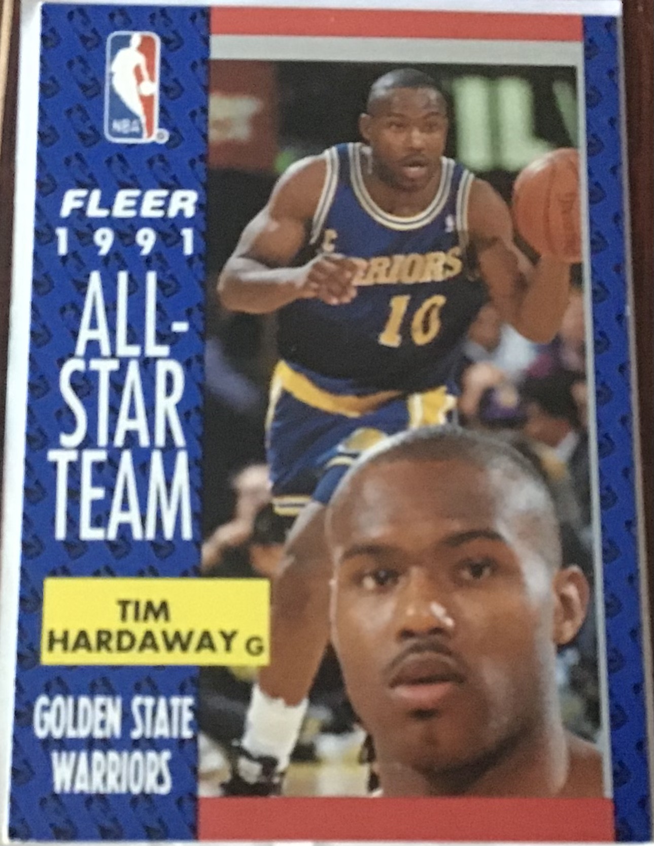 Tim Hardaway 1991 Fleer All-Star Team #216