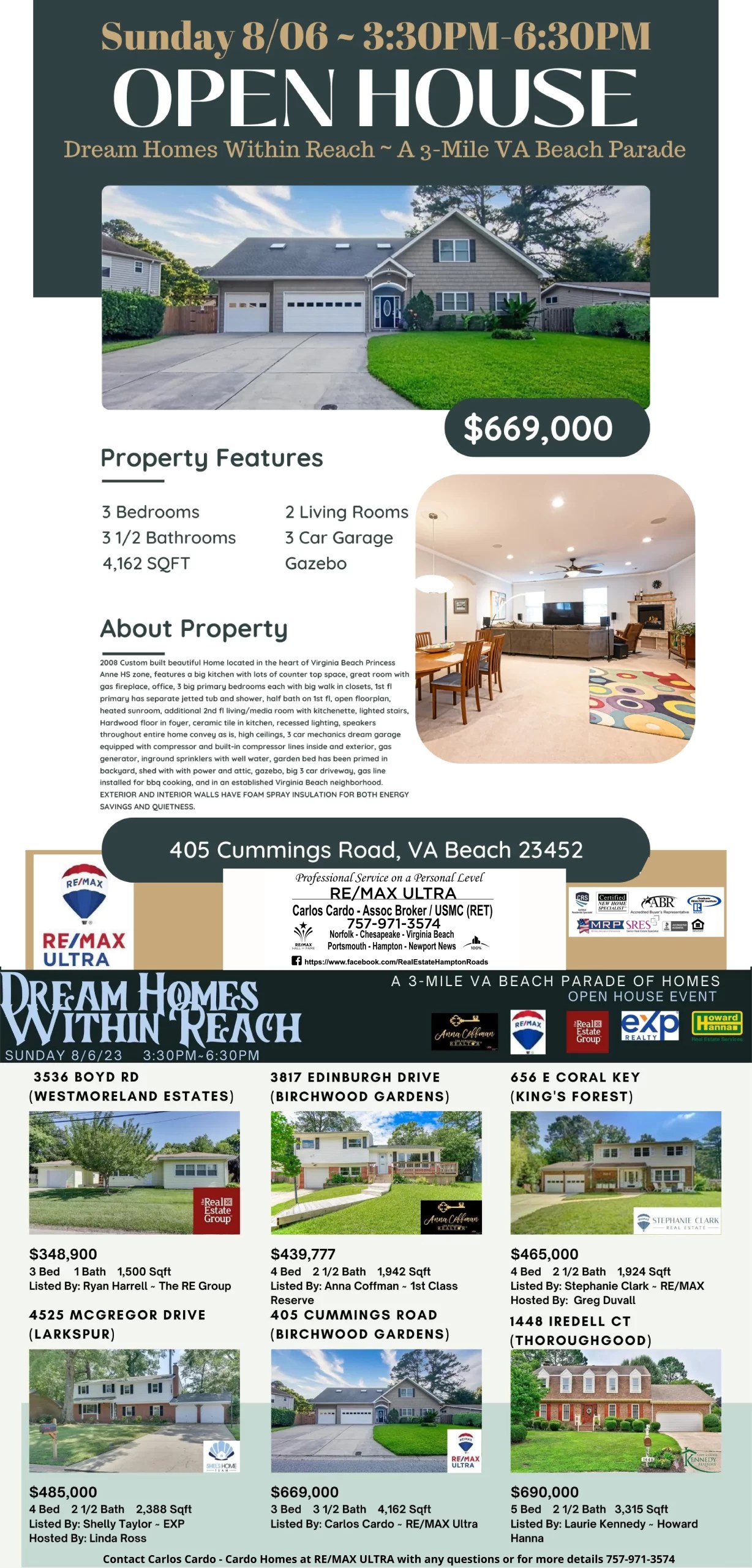 405 Cummings Rd For Sale