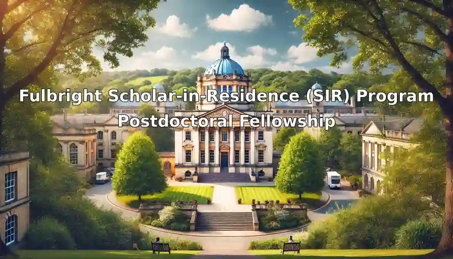 Beautiful university campus with classical architecture and lush green surroundings under a clear sky