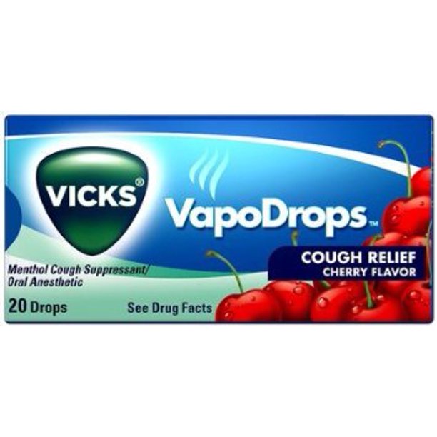 VICKS VAPODROPS COUGH RELIEF (CHERRY FLAVOR) Careforte Pharmacy