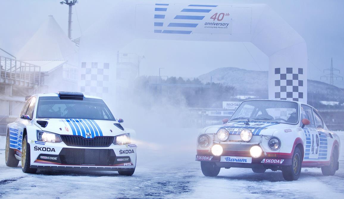 Skoda Fabia R5 Monte Carlo with 130RS