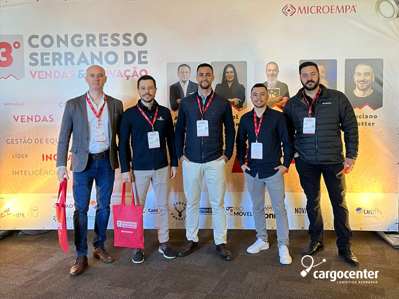 Cargocenter marca presença no Congresso Serrano de Vendas e Inovação