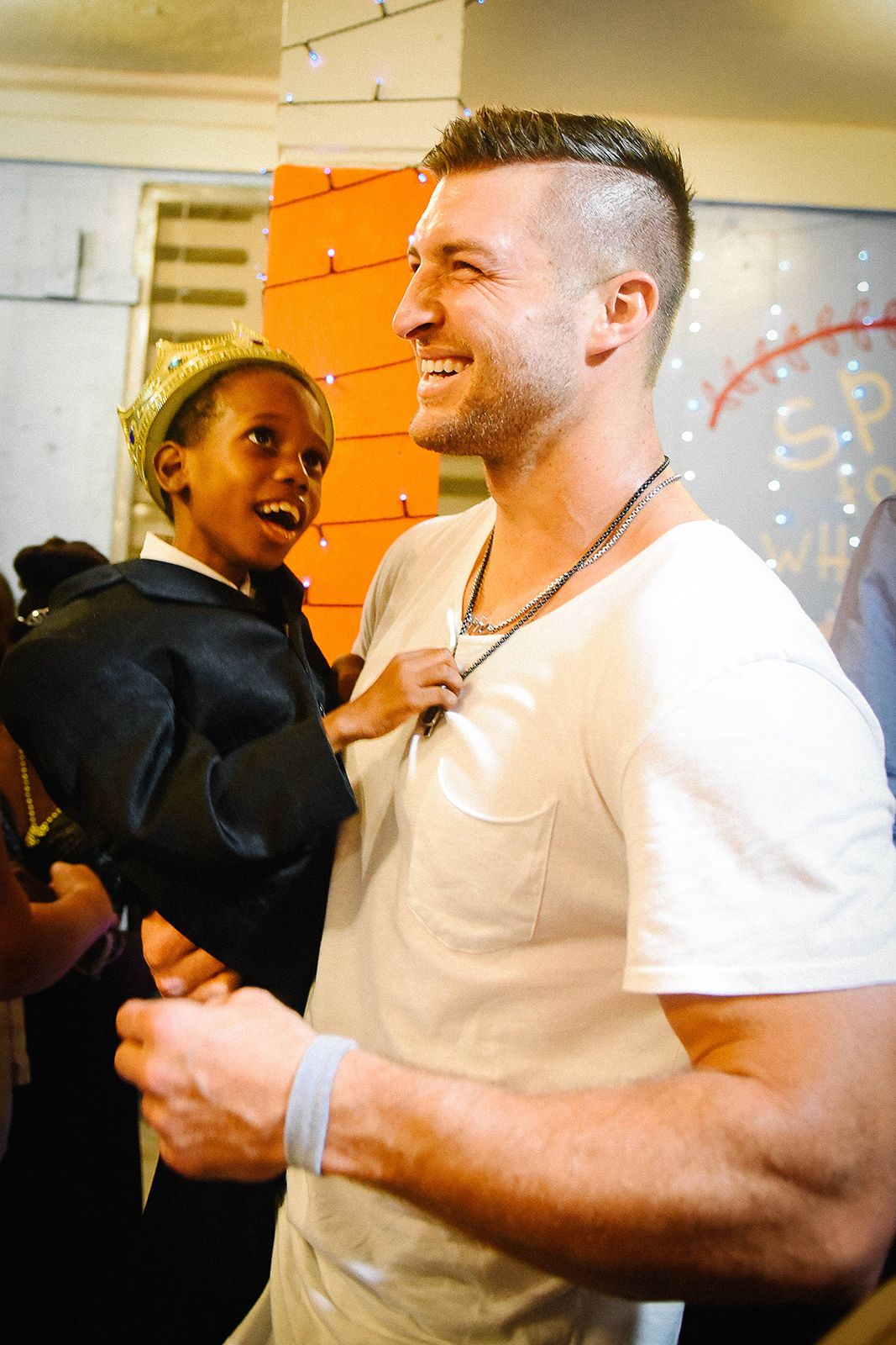 Tim Tebow Surprises Special Needs Children In Haiti With A Prom
