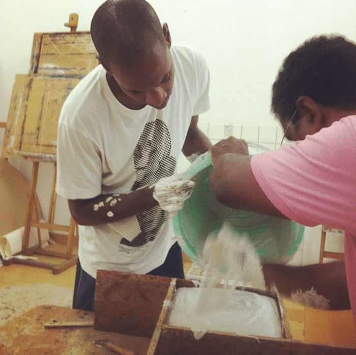 Mark King and Ciro Abath. Image courtesy Mark King