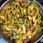 Caribbean Stewed Chicken With Lentils.