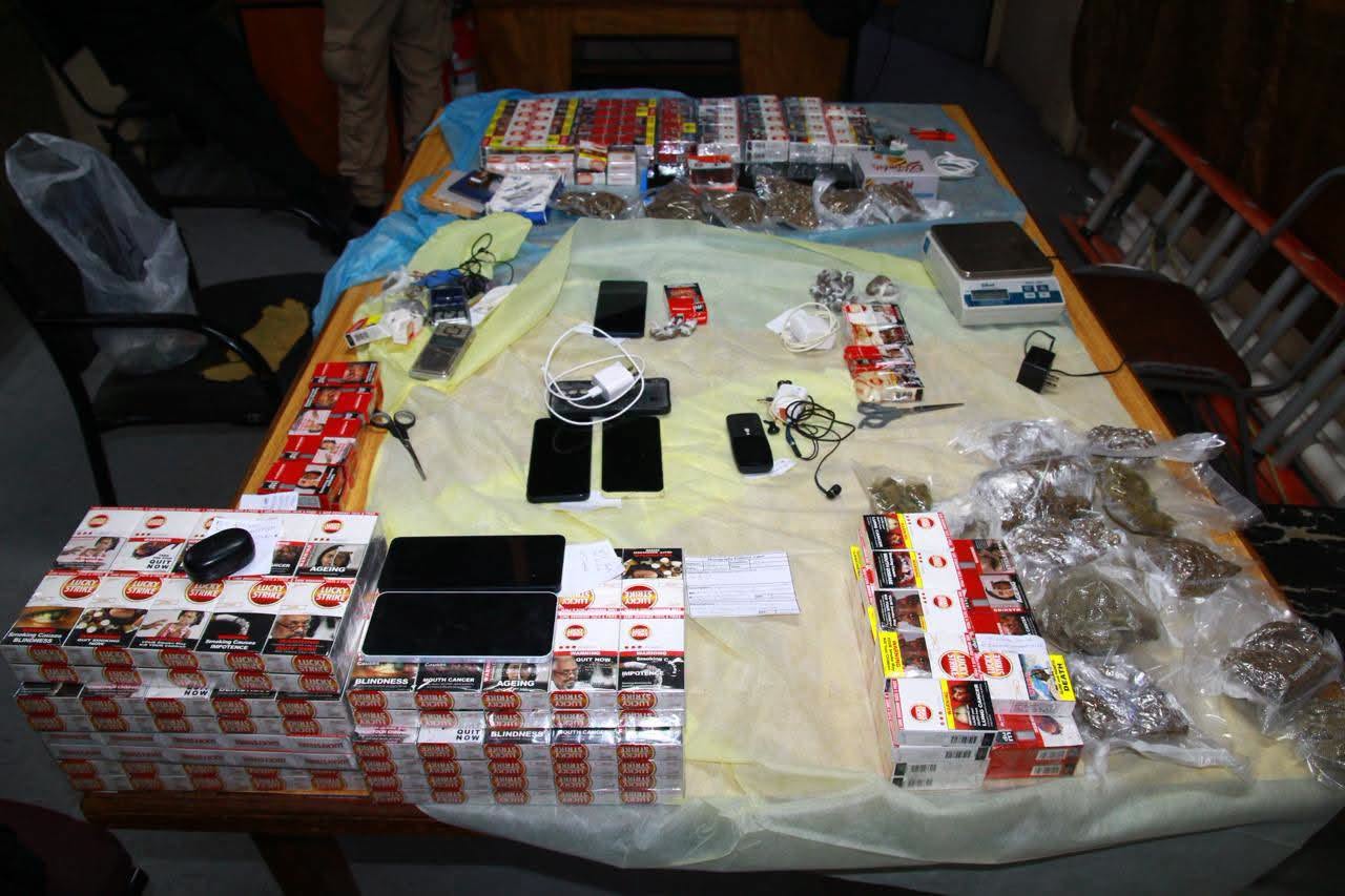 Trinidad: 14 phones and more than 2kg of marijuana seized in Maximum Security Prison search