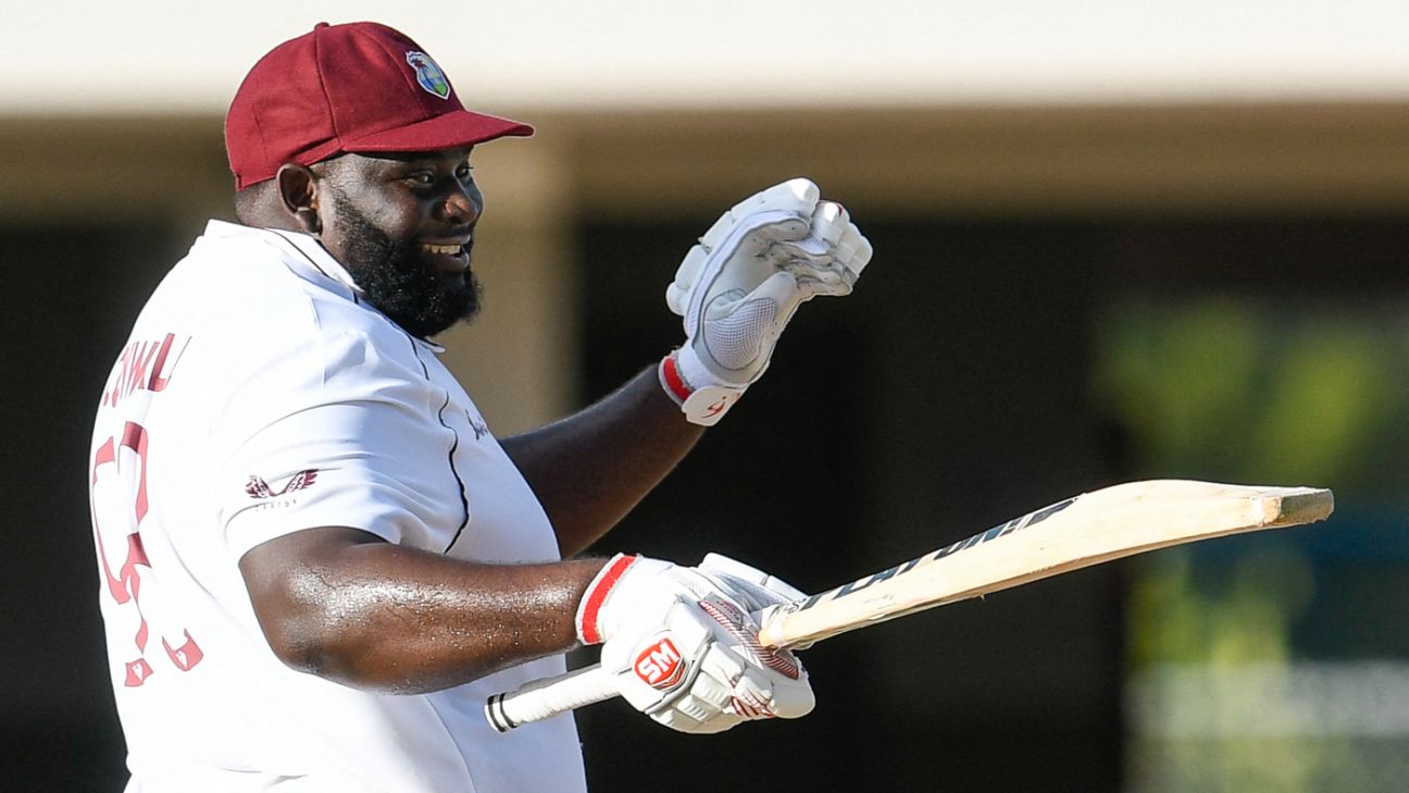 West Indies recall Cornwall, Warrican for first India Test; McKenzie