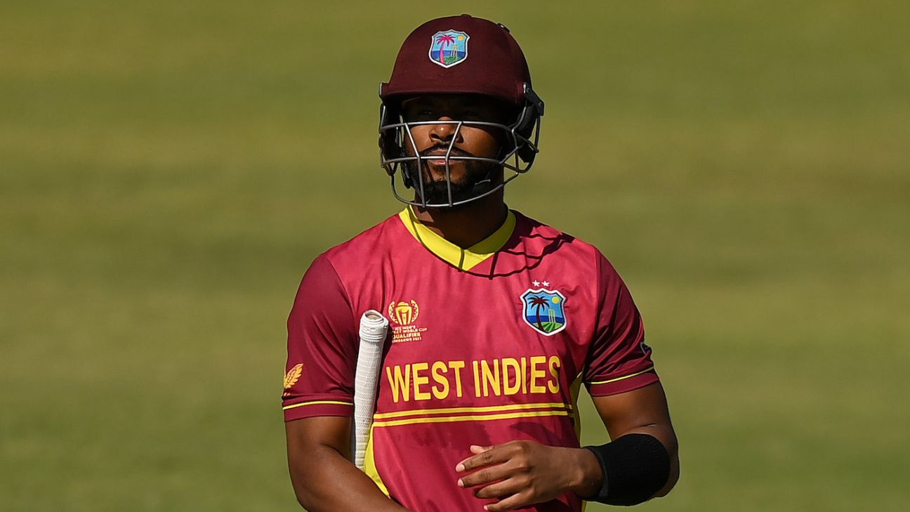 Shai Hope: ‘We can’t just wake up one morning and