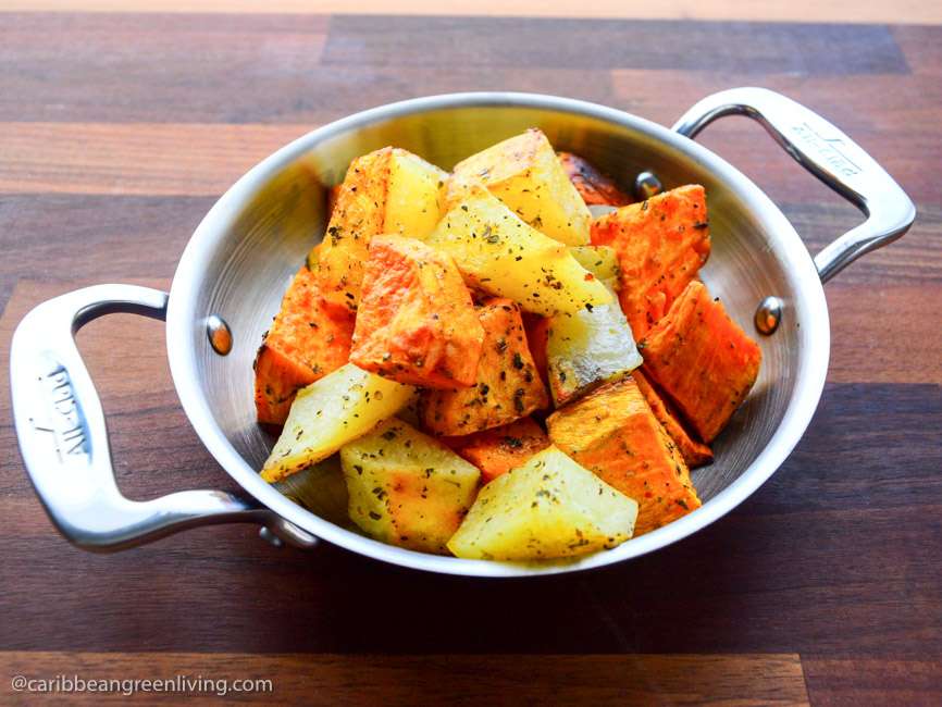 Roasted White and Sweet Potatoes: A Hearty and Healthy Side