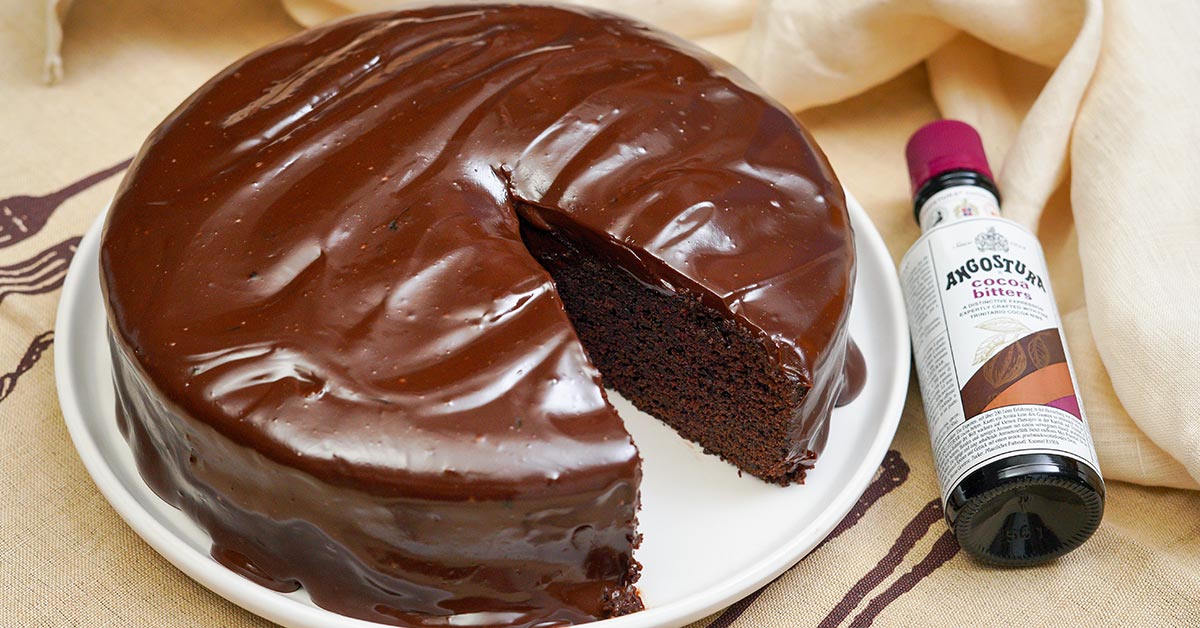 Chocolate Stout Cake With Chocolate Ganache