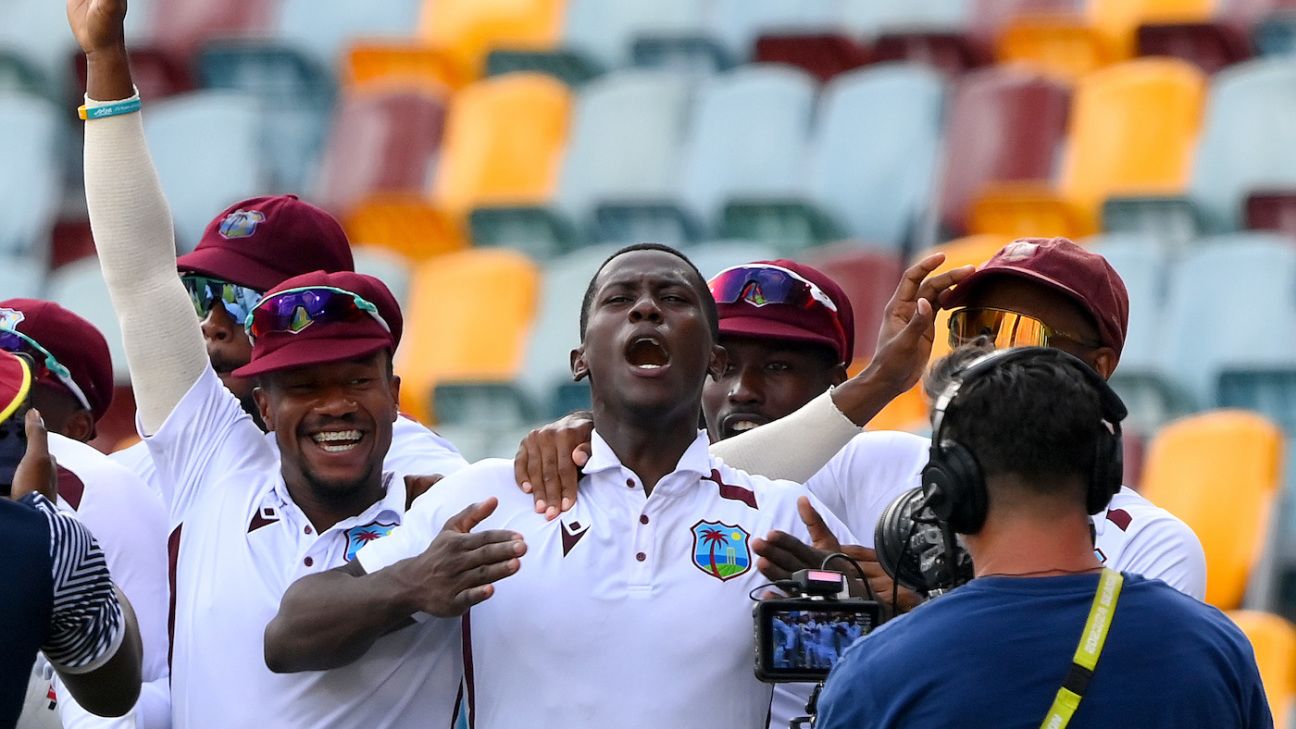 Shamar Joseph takes seven to bowl WI to magical win