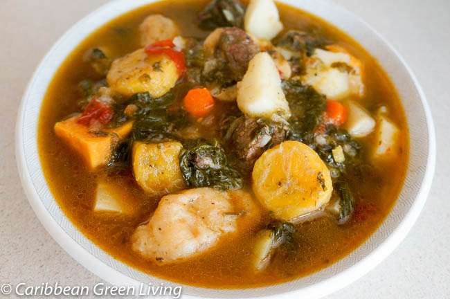 How to make Haitian Bouillon or Beef and Veggies Soup