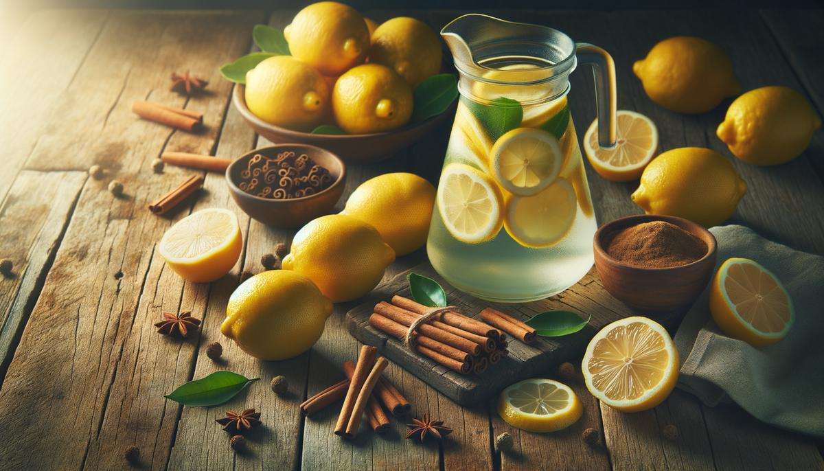 Sip Your Way to Sunshine with Cinnamon Lemon Water