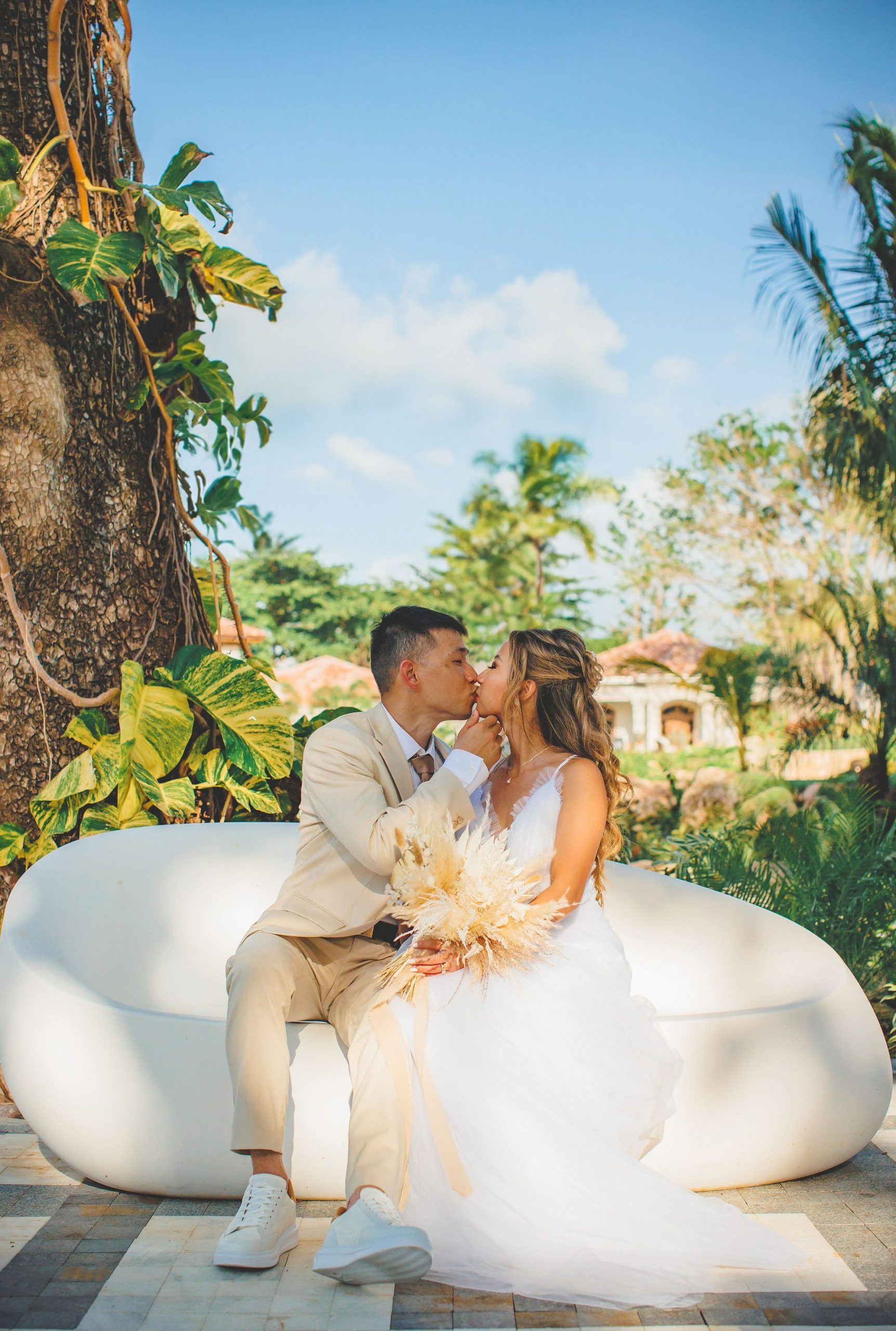 Kim &Timmy’s Blissful Island Wedding at Sandals Dunn’s River