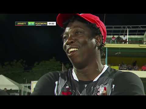 FULL 1ST HALF: Arnette Gardens vs Portmore United | JPL Quarter Finals | SportsMax TV