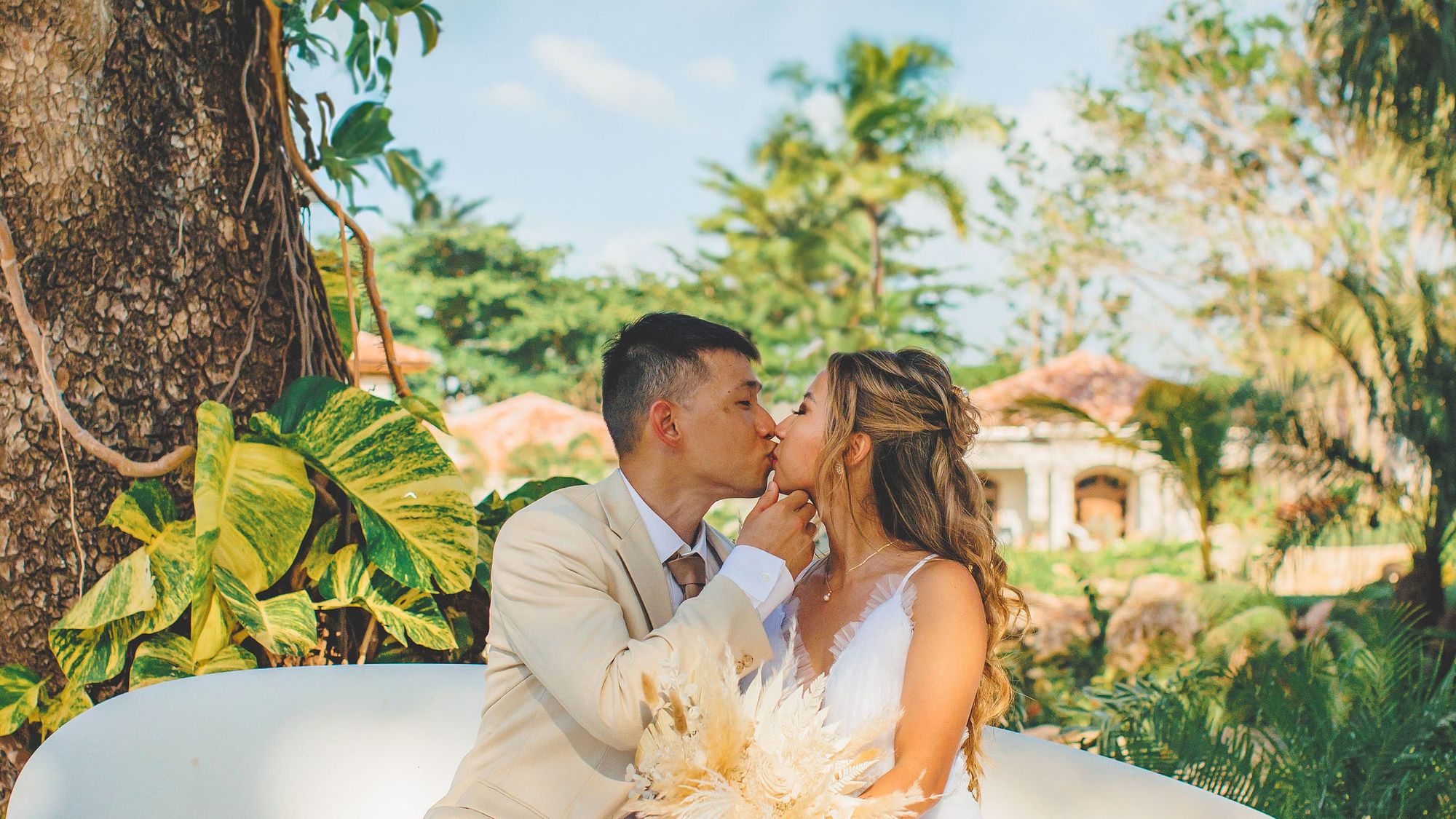 Kim &Timmy’s Blissful Island Wedding at Sandals Dunn’s River