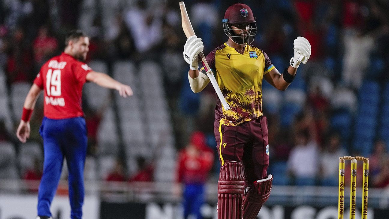 Hope six seals 3-2 win for WI after Motie keeps