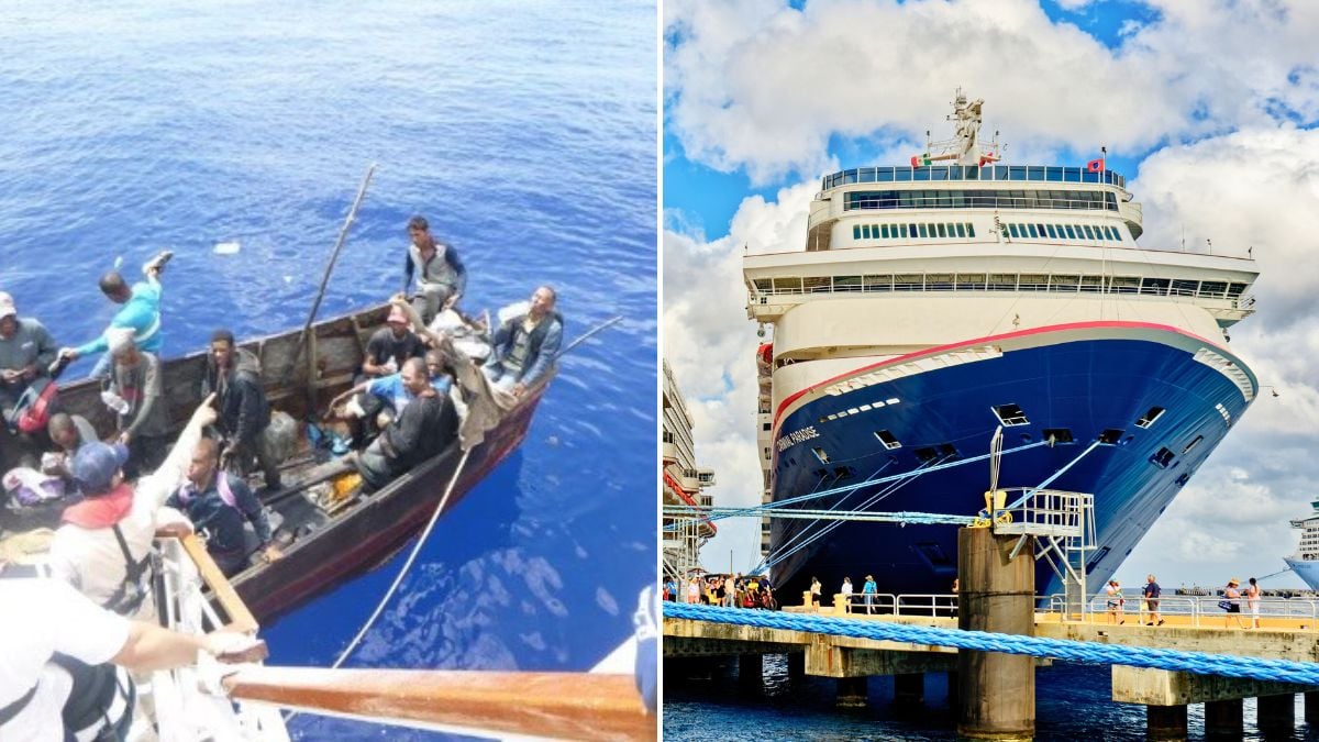 Carnival Ship Rescues 27 People Adrift at Sea in the Caribbean