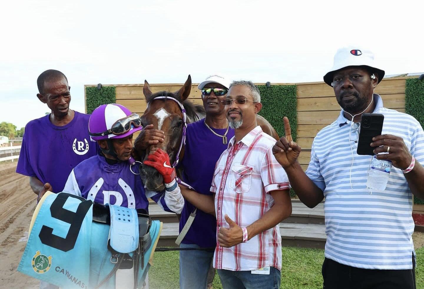 Guyanese horse owner proud after first win in Jamaica