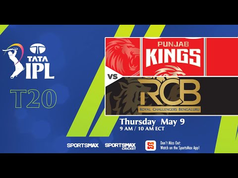 Watch IPL Punjab King vs Royals Challengers Bengaluru | May. 9 | on SMax, SMax Cricket and App