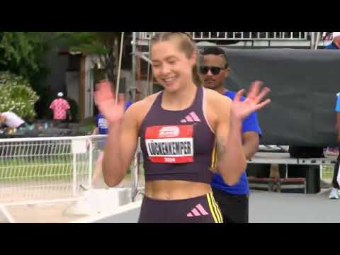 Gina Lückenkemper runs 11.09  at Adidas Atlanta City Games