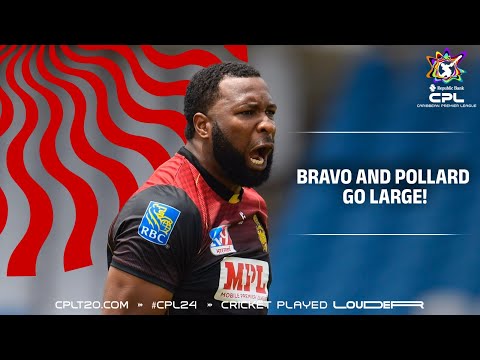 Darren Bravo and Kieron Pollard Go MASSIVE in a GAME-CHANGING Partnership! | CPL Memories