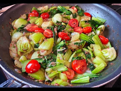 Bok Choy with Corned Beef | CaribbeanPot.com