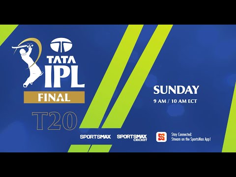 Watch IPL FINAL | Sun. 9AM/ 10 ECT | on SportsMax, SportsMax Cricket and the SportsMax App!