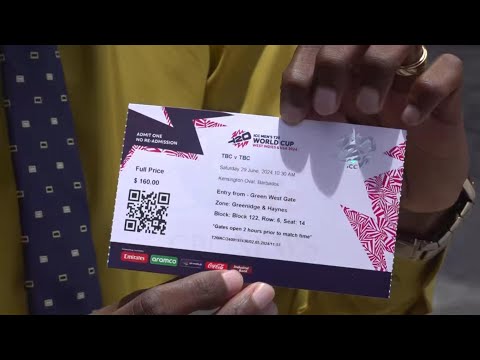 ICC T20 World Cup box office opens in Barbados
