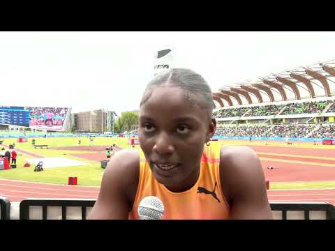 Julien Alfred, after Prefontaine Classic, is going back to the drawing board