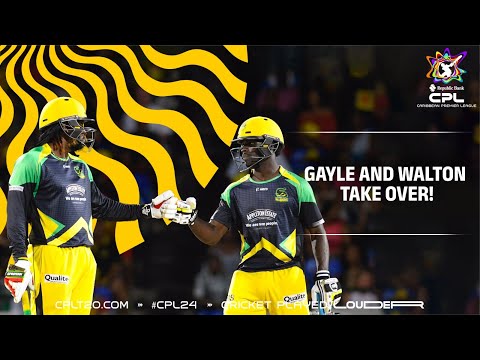 Chris Gayle and Chadwick Walton’s MASSIVE Century Partnership! | CPL Memories